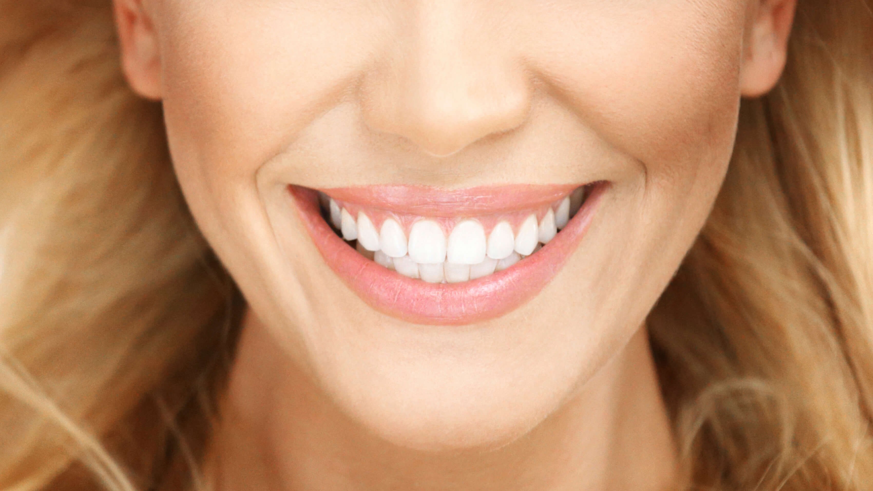 woman smiling